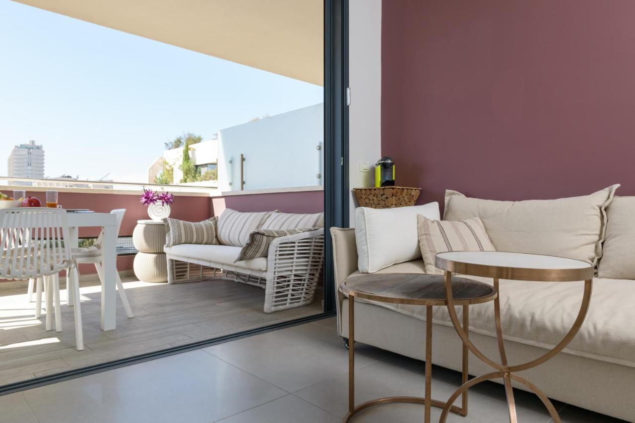 Апартаменты Bright & Modern 2Br With Balcony On Dizzengoff Тель-Авив Экстерьер фото